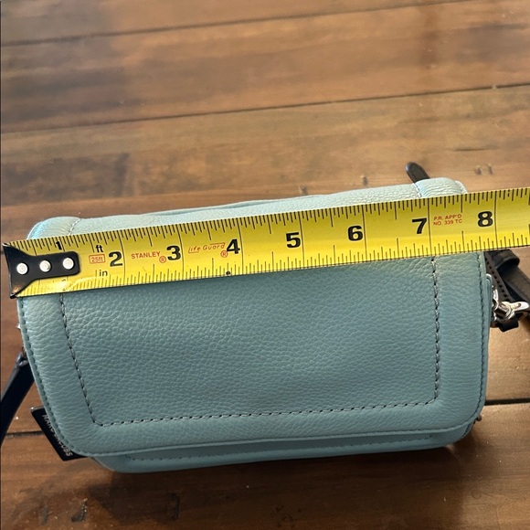 Marc Jacobs Teal Mini Flip Crossbody Bag with Chain Strap - Picture 8 of 8